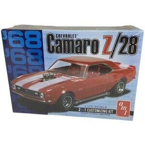 Chevrolet '68 Camaro Z/28 Car Plastic Model Kit AMT 1:25 868/12 Skill 2 NEW